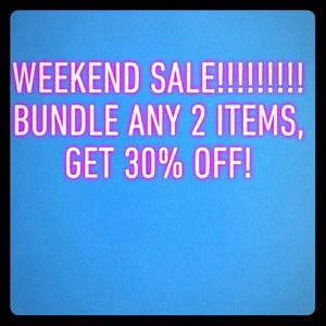 Weekend sale!